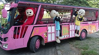 Ada Upin Ipin Naik Odong Odong Tayo The Little Bus