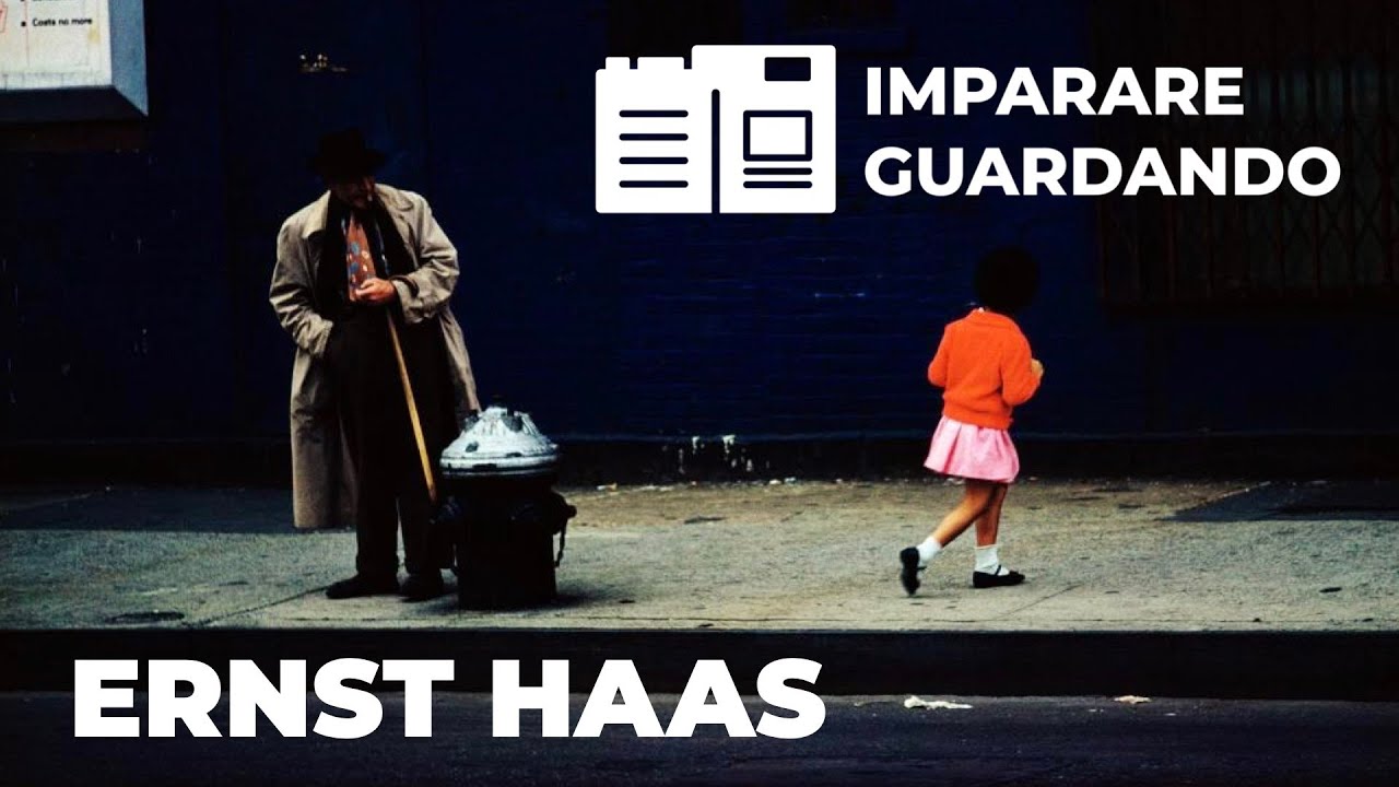 ERNST HAAS - L'ARTE DI VEDERE CIO' CHE GLI ALTRI NON VEDONO