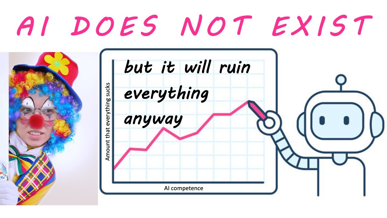 AI does not exist but it will ruin everything anyway