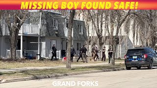 BREAKING NEWS UPDATE: WATCH REUNION WITH FAMILY! Missing Grand Forks Boy Found Safe!