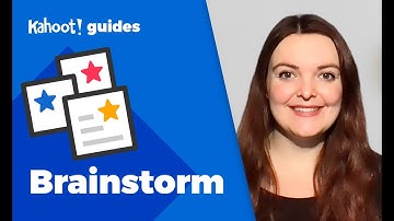 Kahoot! for business guide: how to use brainstorm questions