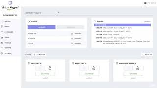 Virtual Keypad Access Viewing History