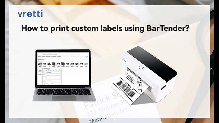 2023 D463B how to use Bartender to print barcodes on Windows.