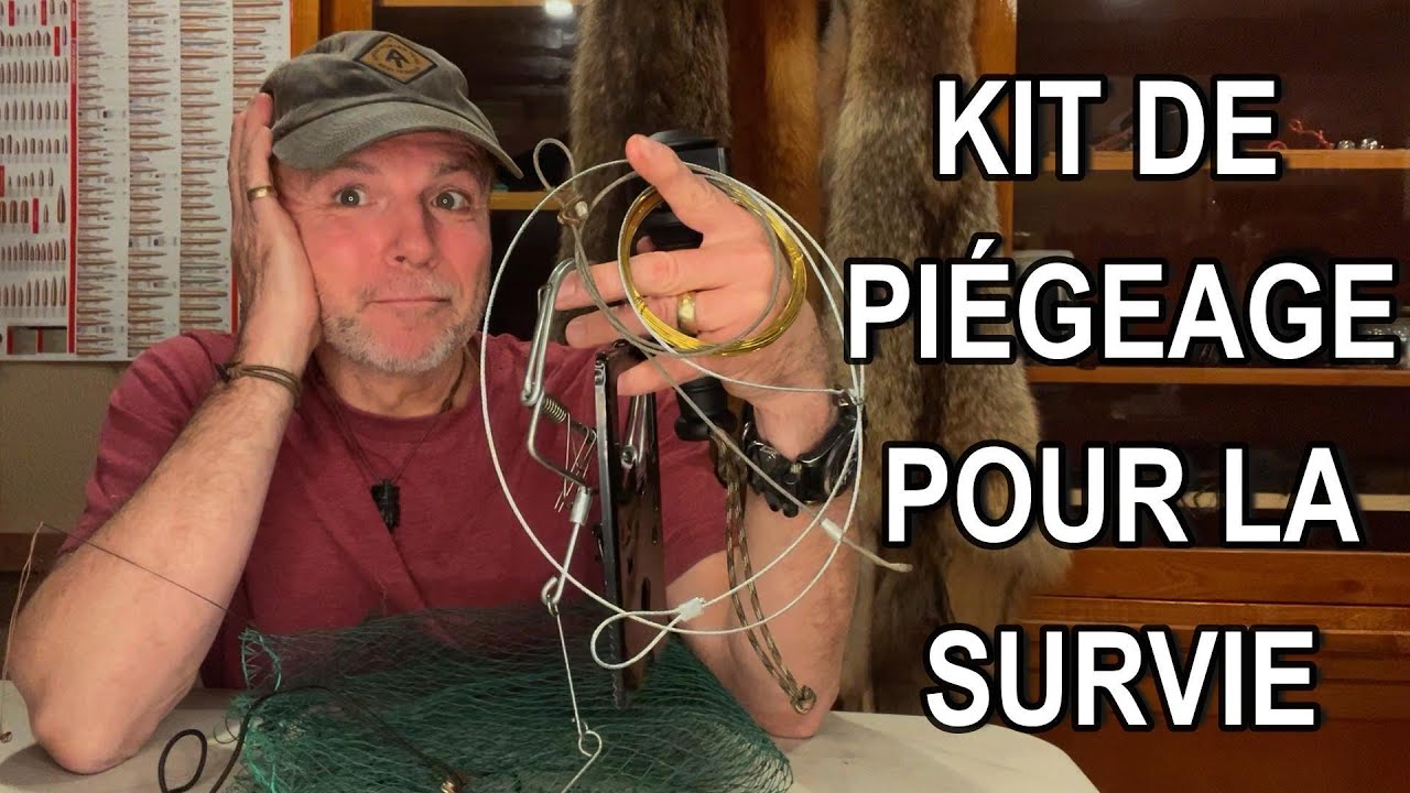 KIT DE PIÉGEAGE POUR LA SURVIE  #astuce #survie #rockwoodsurvie