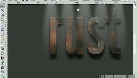 heathenX Inkscape Tutorials: episode 102 - Grungy text with lighting effects