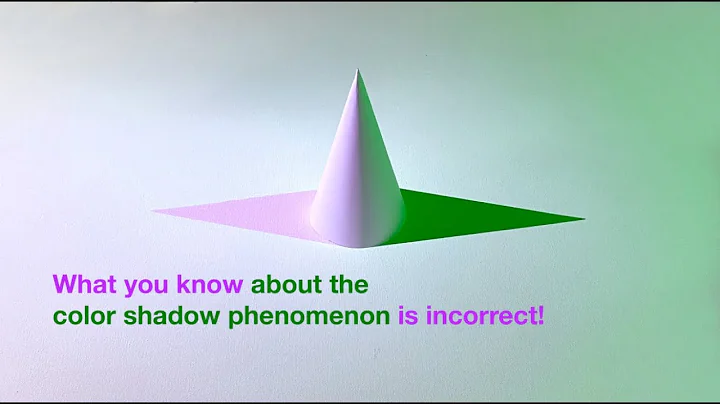 The Mystery of Color Shadows Finally Solved / Goethe's Theory of Color