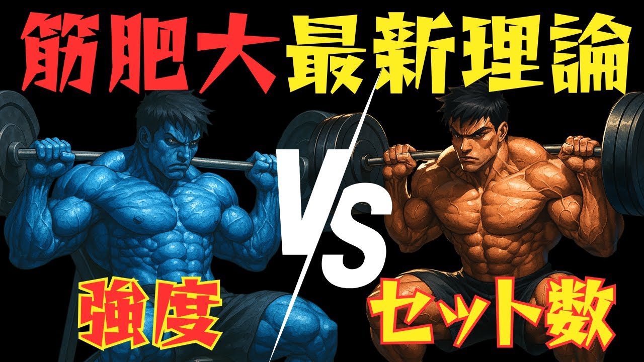 【筋トレ科学】クラスターセットVS従来型のセット　筋肥大・筋力増強を引き起こすのはどっち？　~2025年クラスターセットの最新研究~