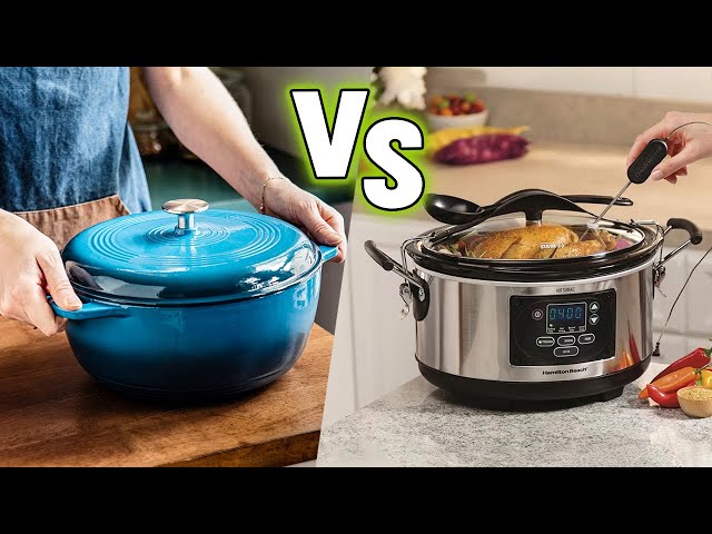 Slow Cooker vs Pressure Cooker vs Dutch Oven - Kitchen Confidante®