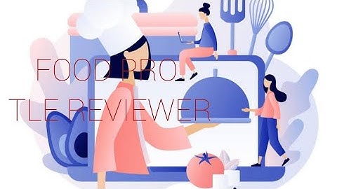 Food Processing Questionnaire (TLE)