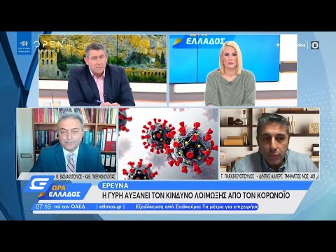 Έρευνα: Η γύρη αυξάνει τον κίνδυνο λοίμωξης από τον κορωνοϊό | Ώρα Ελλάδος 12/3/2021 | OPEN TV
