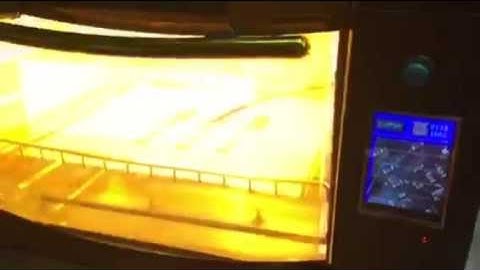 Reflow of 5V solder paste dispenser PCBs with my Touch screen Reflow Oven Controller Teensy 3.1