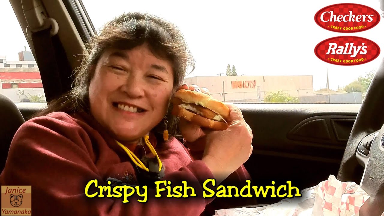 LIMITED TIME & RETURNING Crispy Fish Sandwich at Rally's