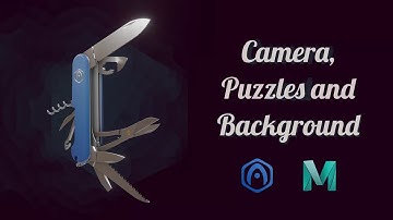 Verge3D for Maya Basics - Part 4 - Background, Camera, and Puzzles