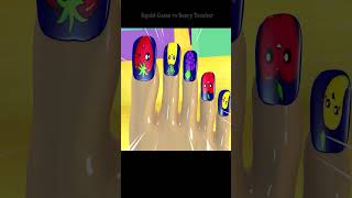 Scary Teacher 3D vs Squid Game Toenail Style Beauty Challenge Granny Loser #shortsvideo