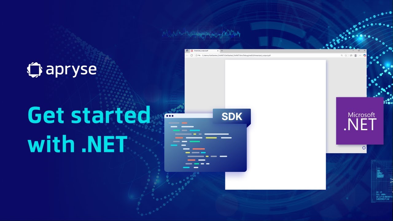 Get Started with .NET | Apryse