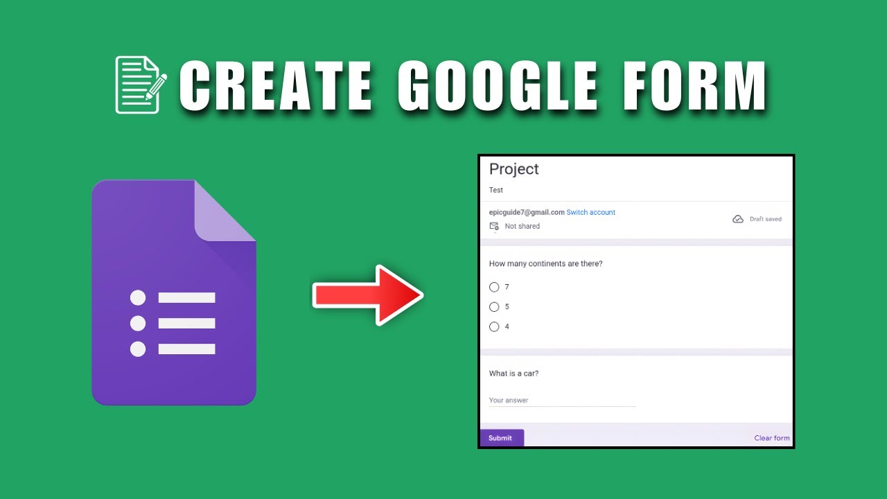 How To Create Google Form And Share 2026 - YouTube