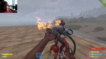 Rust - Рейд рыбной фермы