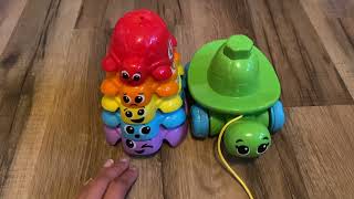 Honest Review Leapfrog Nest & Count Turtle Tower Pull Toy