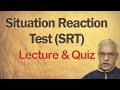 Situation reaction test in issb  srt  quiz  pdf latest situations