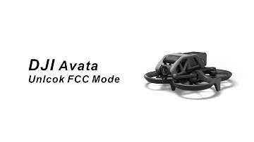 How to unlock DJI O3 Air Unit / Avata FCC mode, one step permanent.