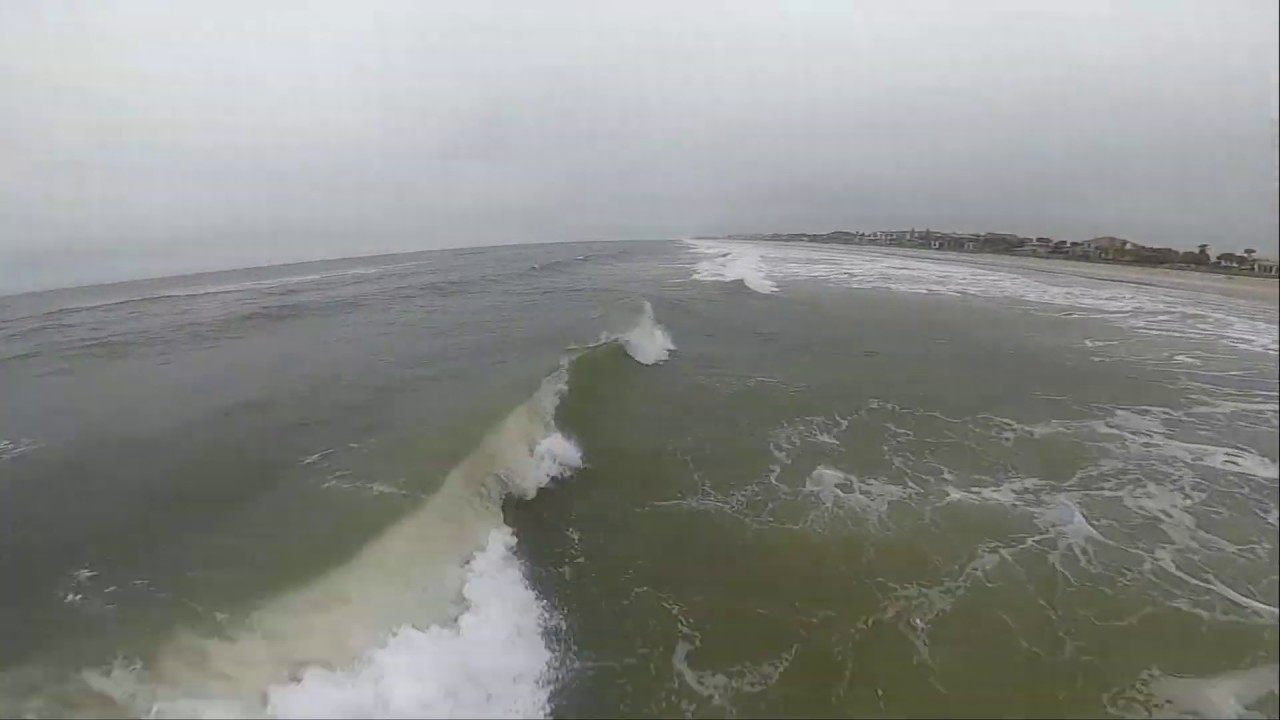 Skimming Florida Waves w/ Caddx Vista YouTube