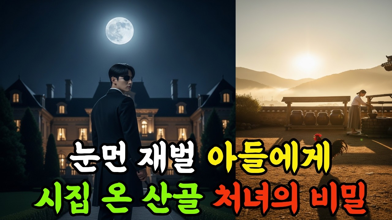 버림받은 눈먼 아들과 정체 모를 시골 처녀의 결혼… 신혼 첫날밤 그녀가 숨긴 비밀은 무엇이었나.#드라마 #감동 #반전 #재벌 #시각장애 #운명적사랑#한국드라마 #오디오드라마 # #