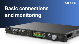 828: basic connections and monitoring