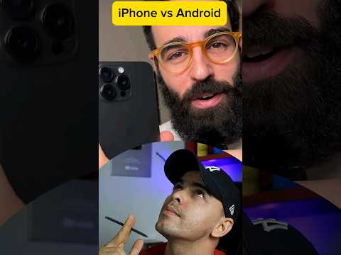 Android vs Iphone. Celulares Android possuem mais recursos? #smartphone