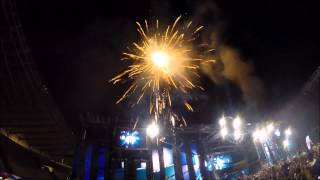 Hardwell - Eclipse (New Song) Live @Ultra Europe 2014 | Fireworks | GoPro 1080p