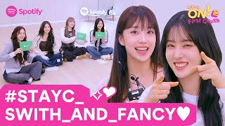 (CC) Behind the scenes of STAYC’s “Fancy” cover | K-Pop ON! First Crush