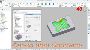 Powermill 2020 Curve Area Clearance | 2D Curve Area Clearance Powermill Tutorial | Powermill