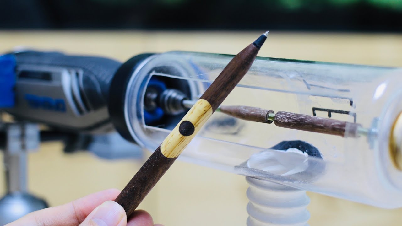 드레멜로 우든펜(우드펜) 만들기 Making a Wooden Pen Using DREMEL 목공 DIY YouTube