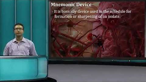 Mnemonic Devices | Colon Classification 6th ed 1960 | Classification Practice