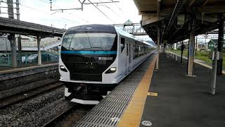 JR東日本 E257系2000番台電車 回送 渋川駅 (2020/09/03)