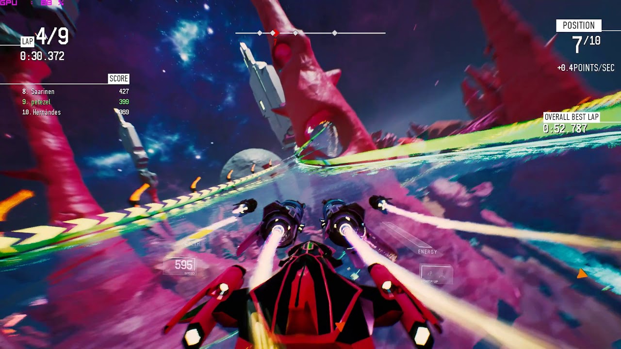 Redout gameplay [PC]  AR219 24H COMPETITION first run