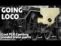 Casting 1/8 model steam Locomotive Crosshead - lost PLA casting train parts by VOGMAN