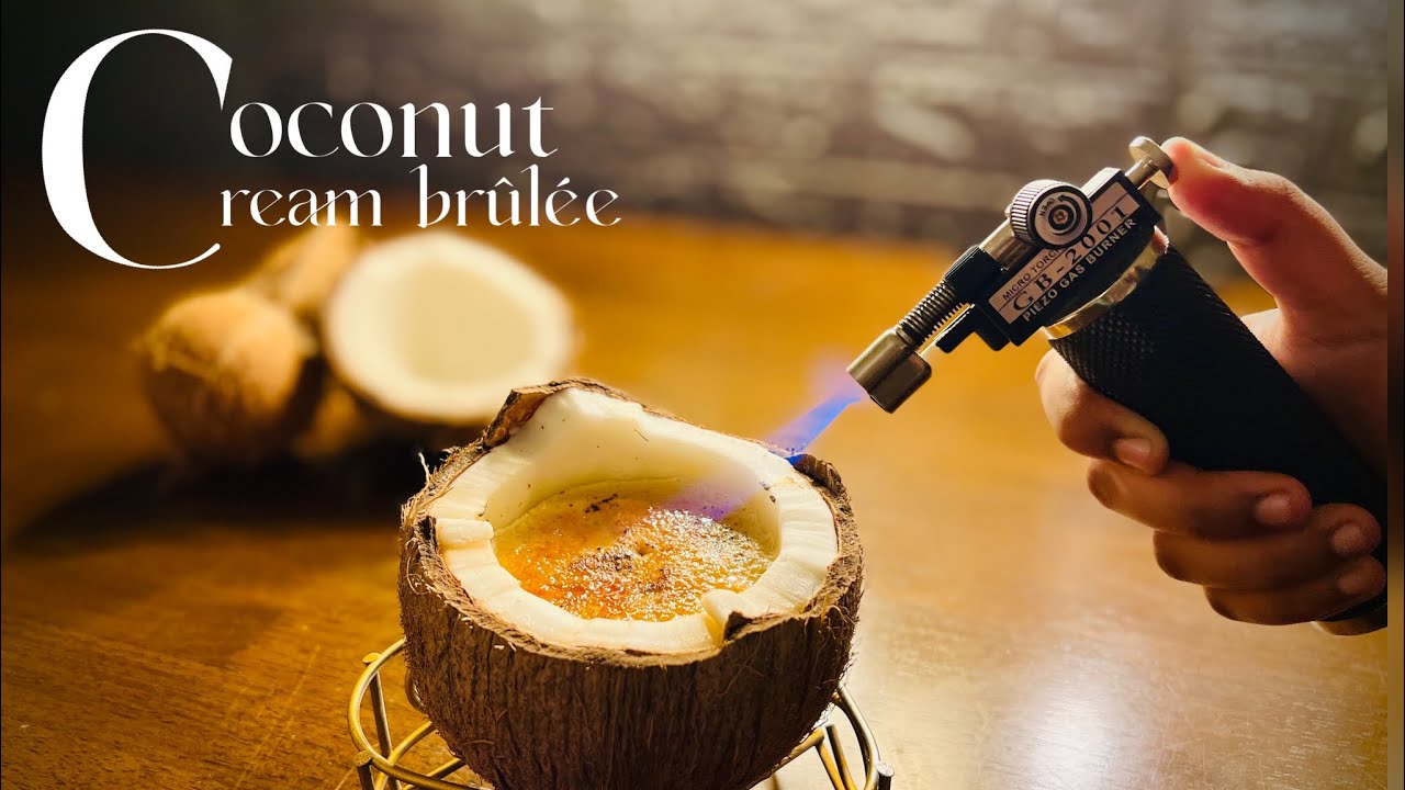 Coconut Cream Brûlée | Ministry of Crab(Colombo) | Signature dessert | Thai Style