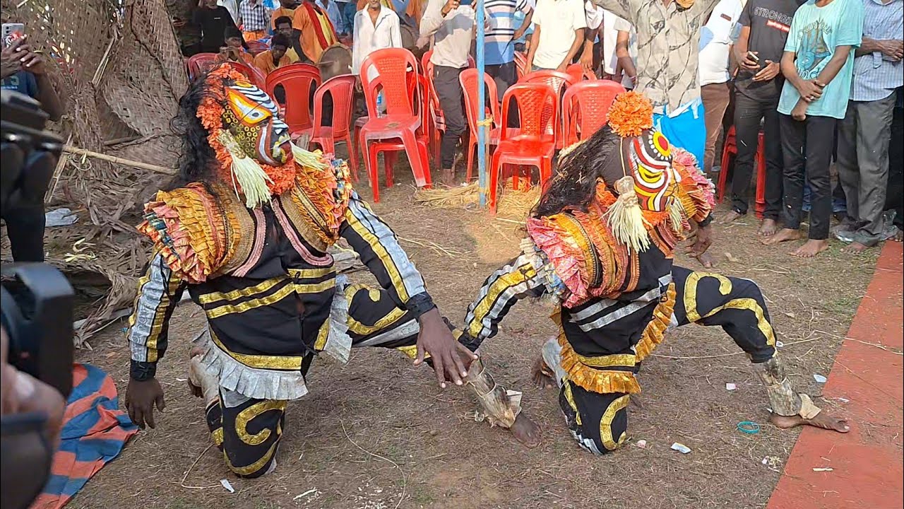 🔴ಜೋಡು ಗುಳಿಗ ಕೋಲ, ಕಡೆಕಾರು | Jodu Guliga Kola, Kadekar - 2024😍🙏