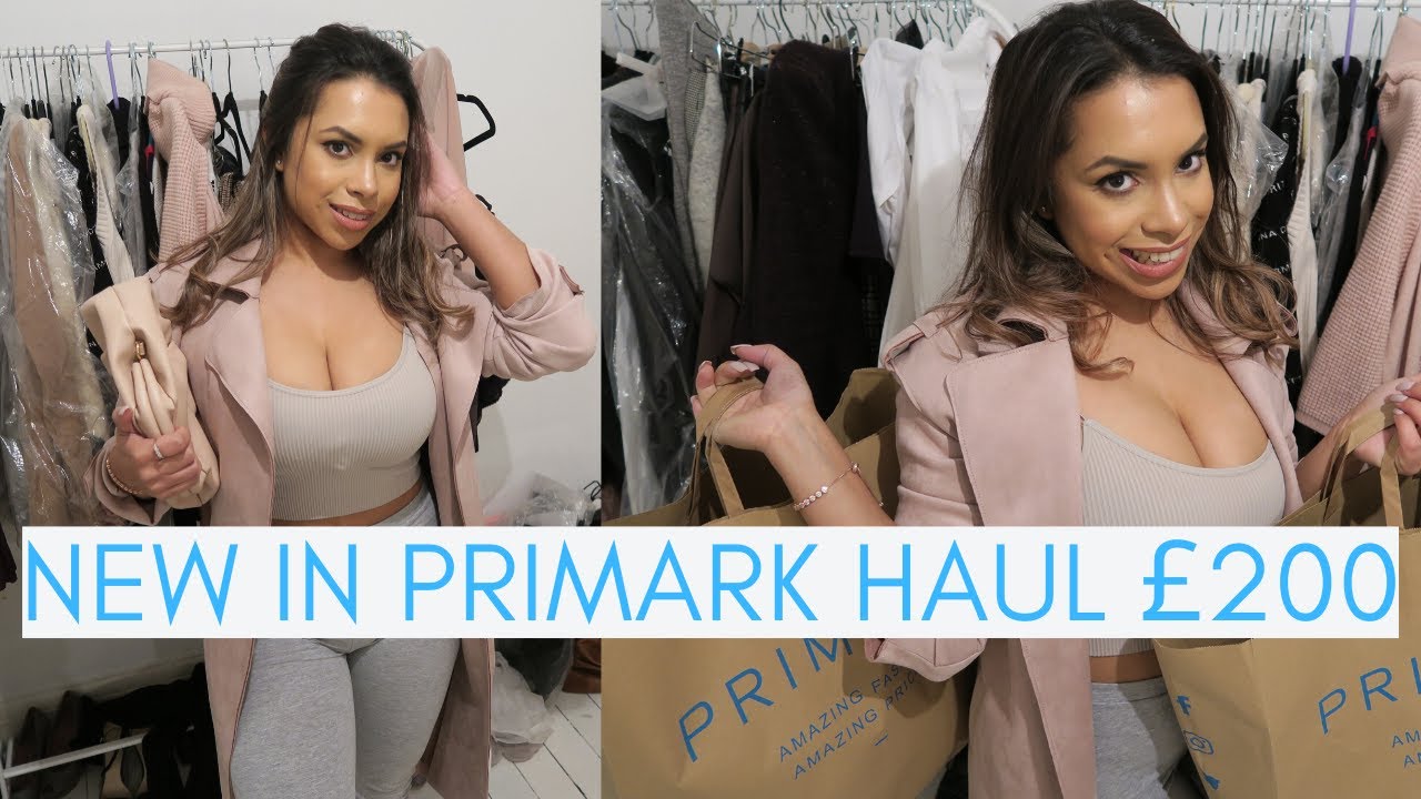 HUGE PRIMARK HAUL NEW IN + TRY ON + STYLE TIPS