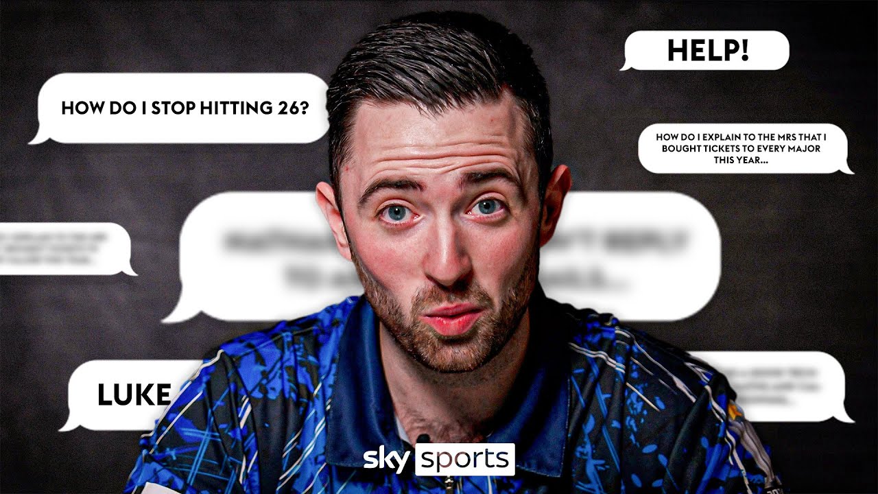 'HELP! How do I stop hitting 26?' 🥲 | Luke Humphries solves YOUR Darts Dilemmas!