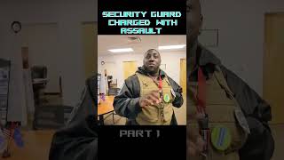 Security guard charged 🤯 #bodycam #police