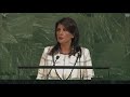 US UN Envoy Nikki Haley scolds UN General Assembly for anti-Israel vote