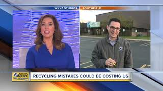 Recycling mistakes could be costing us