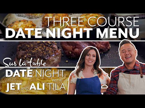 Date Night Dinner Menu with Chefs Jet Tila & Ali Tila | 3-Course Romantic Dinner