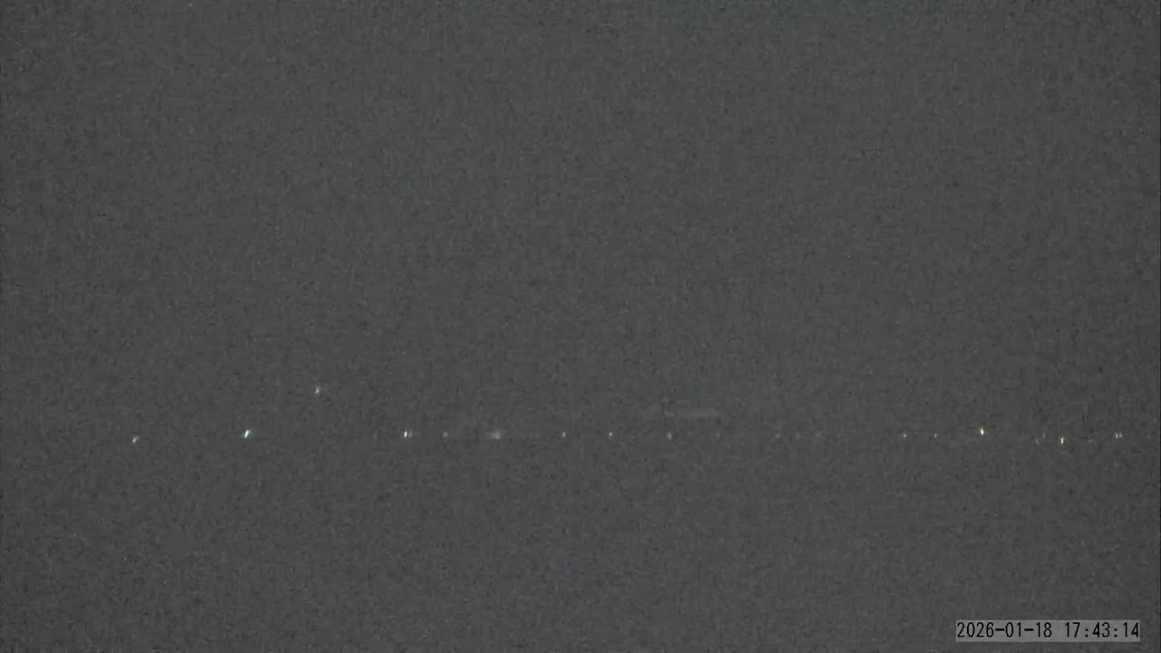 【黒部方面】蜃気楼ライブカメラ 2026/01/18 06:00JST-