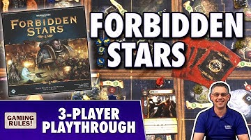 Forbidden Stars - 3-Player playthrough & Review