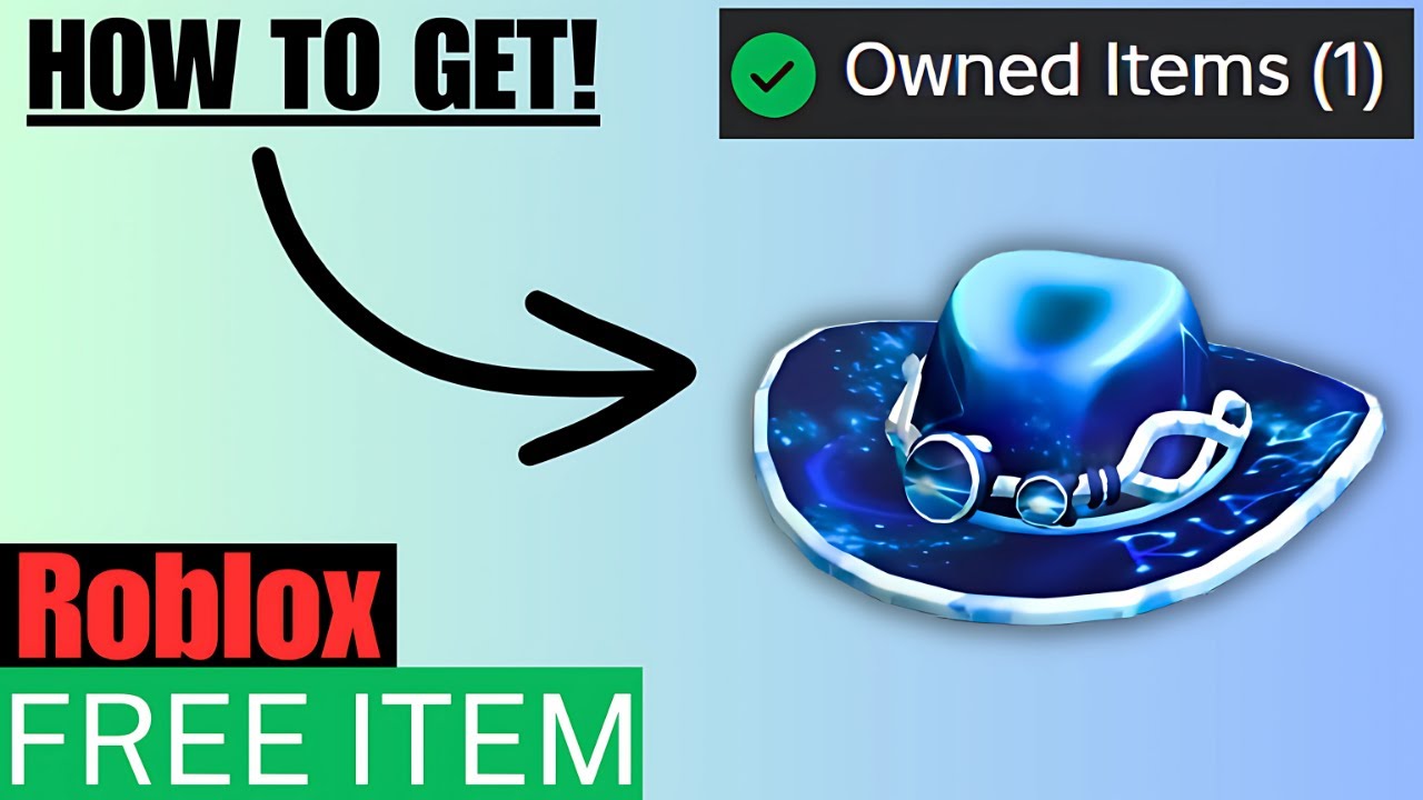 Free RIA 2025 Traveler's Cosmic Spyglass Hat Roblox Item