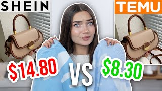 Are TEMU & SHEIN Selling The SAME Products!? LET'S FIND OUT!