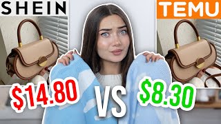 Are TEMU \& SHEIN Selling The SAME Products!? LET'S FIND OUT!