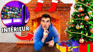 J'ai Construit Une PIÈCE SECRÈTE Dans Ma MAISON DE NOËL